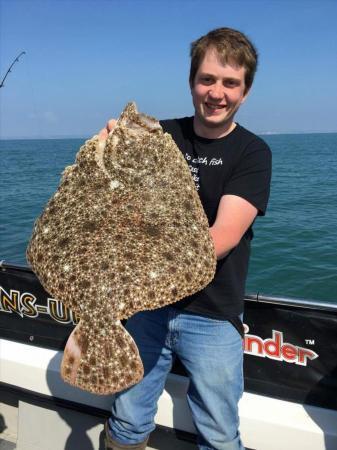 11 lb 2 oz Turbot by Unknown