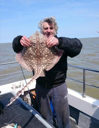 9 lb Thornback Ray by Bob Marshall