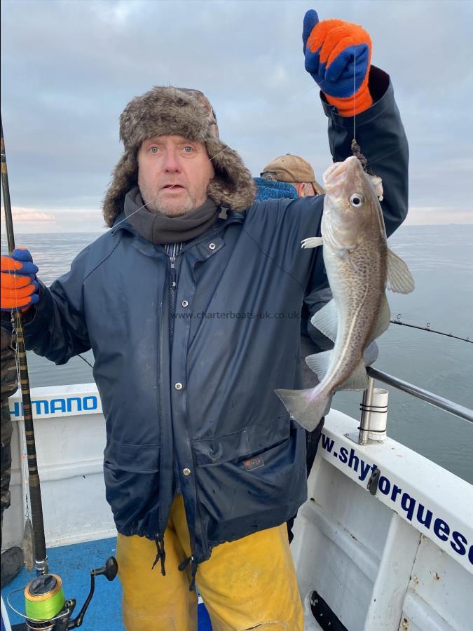 3 lb 3 oz Cod by Ian.