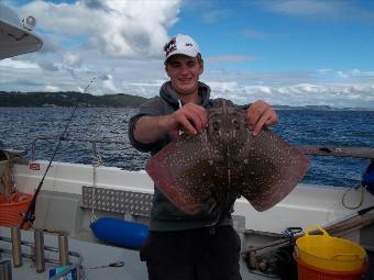 3 lb 6 oz Thornback Ray by Unknown