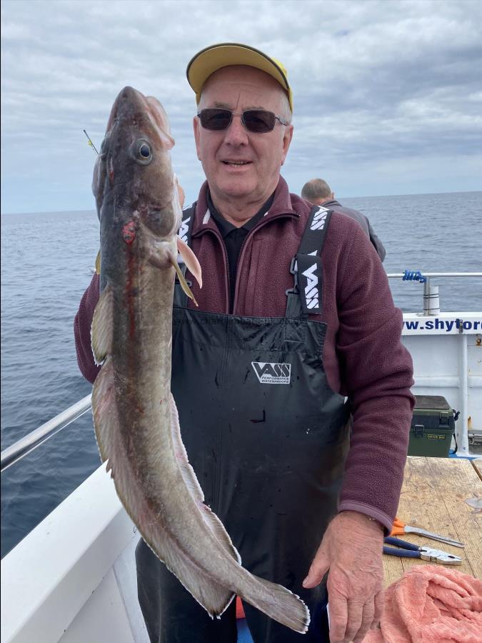 5 lb 2 oz Ling (Common) by Cliff Critchlow.