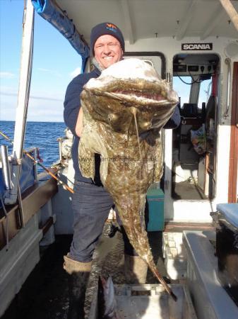 61 lb Anglerfish by Sid