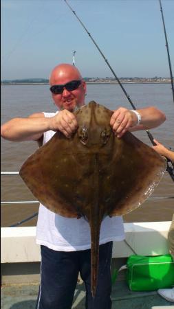 12 lb 8 oz Blonde Ray by richard wood