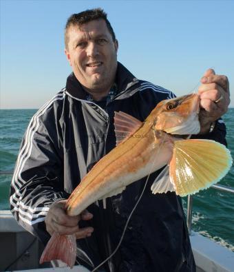 4 lb 2 oz Tub Gurnard by Charlie Moss