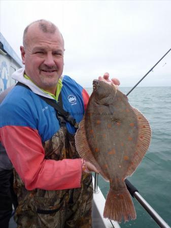 6 lb 12 oz Plaice by Andy Selby