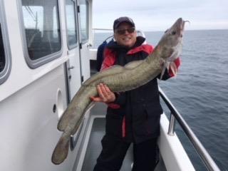 21 lb Ling (Common) by Terry Barlow