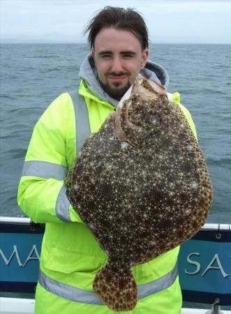 9 lb 13 oz Turbot by Adam Storey