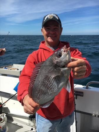 2 lb 4 oz Black Sea Bream by carl