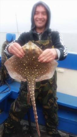 4 lb 8 oz Thornback Ray by Unknown