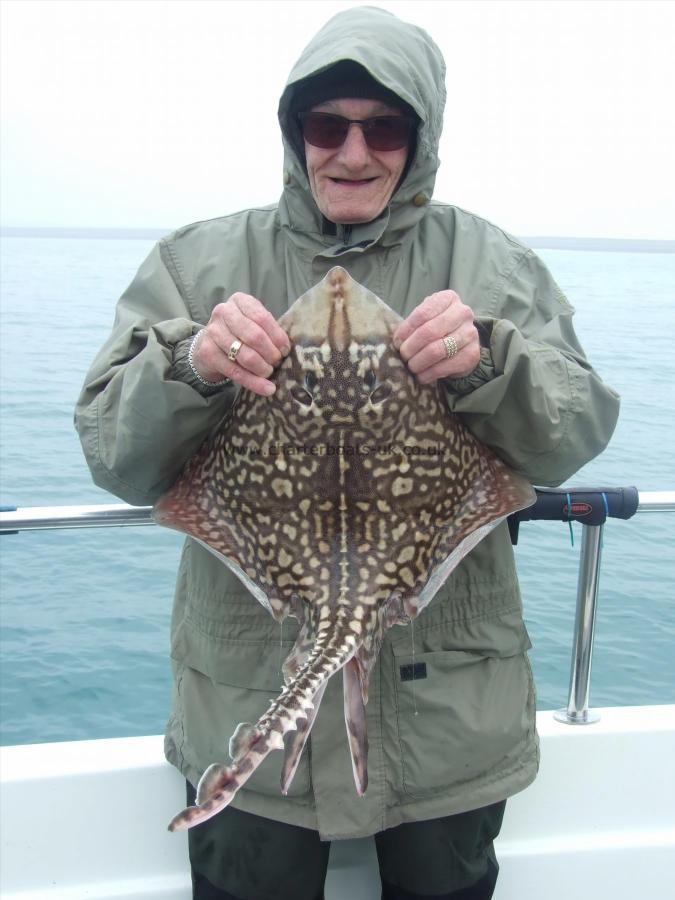 8 lb Thornback Ray by Peter Gould