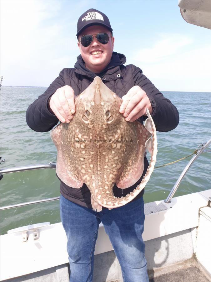 8 lb Thornback Ray by Bob Marshall