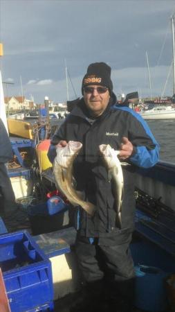 3 lb 5 oz Cod by Brian Deighton