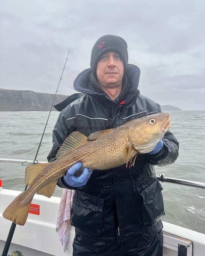 6 lb 8 oz Cod by Simon West