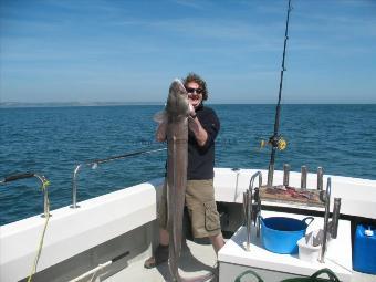 65 lb Conger Eel by Neil