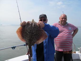 6 lb 5 oz Thornback Ray by Spalding Lads