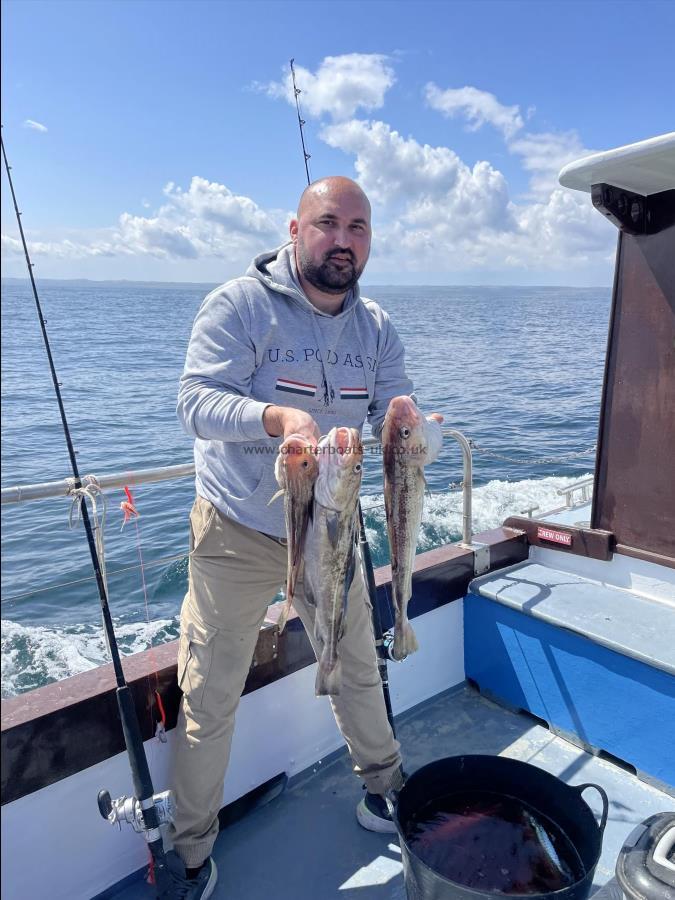 4 lb 6 oz Cod by Denis