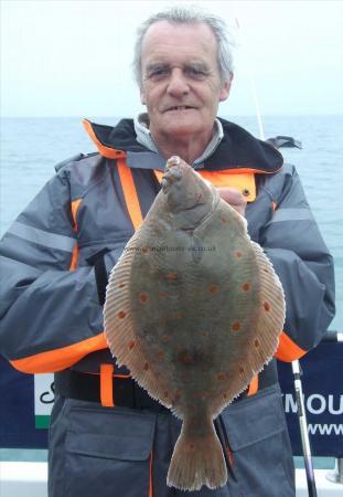 4 lb 14 oz Plaice by Brian Stacey