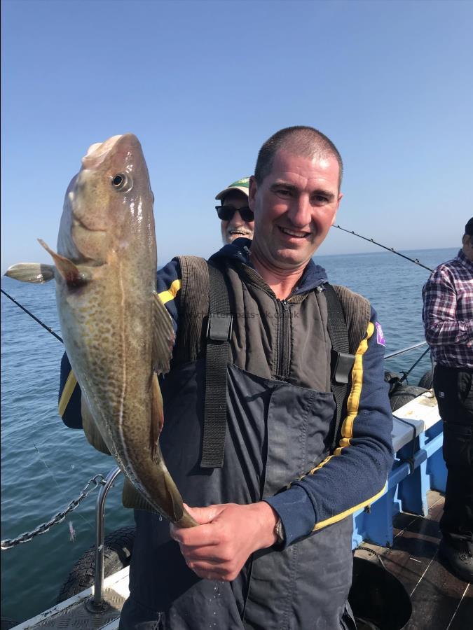 8 lb Cod by Andrew maccormack from leeds on cod for