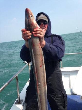 20 lb Conger Eel by Mark