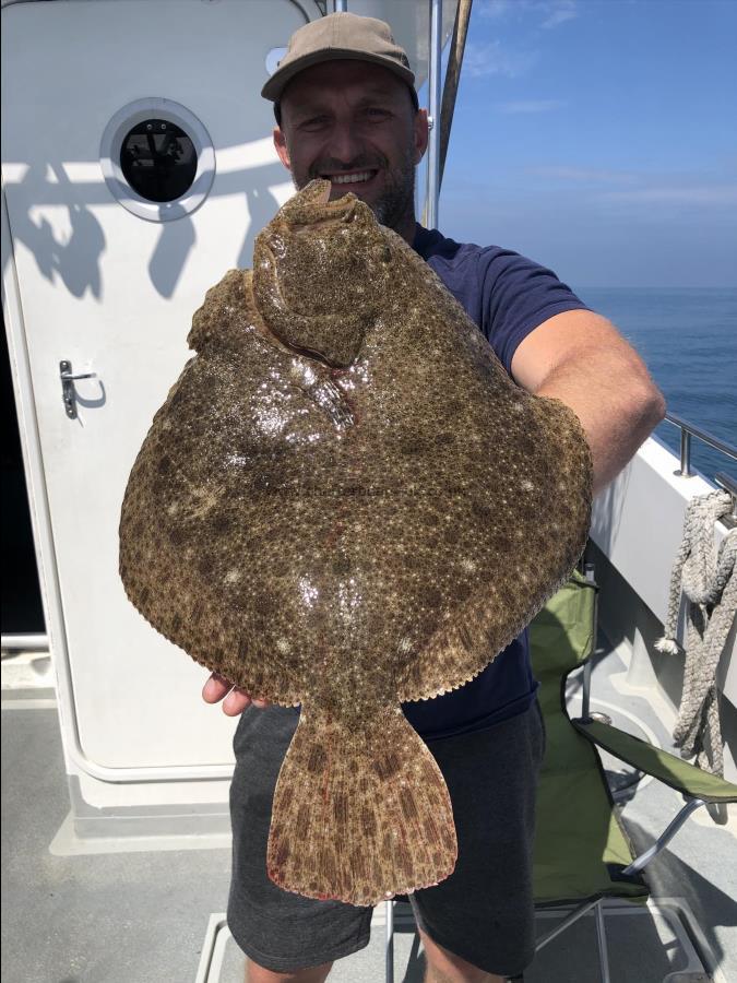 16 lb 2 oz Turbot by Peter