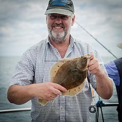 1 lb 2 oz Plaice by Andy Sheader