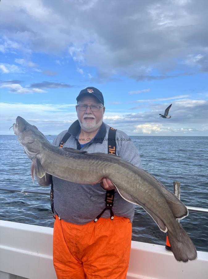 15 lb 4 oz Ling by Ian Kellock