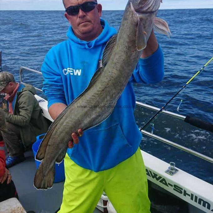 12 lb 1 oz Ling (Common) by Tony Wealleans