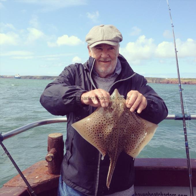 4 lb 8 oz Spotted Ray by Pops