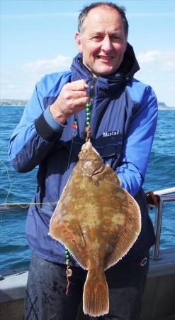 3 lb Plaice by John Barlow