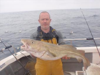 16 lb Cod by Guy Wrightson from Pontefract.