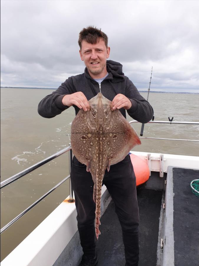 6 lb 8 oz Thornback Ray by Bob Marshall