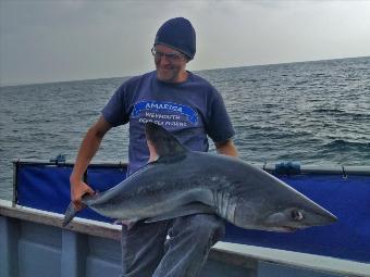 55 lb Porbeagle by Dennis Berrelly