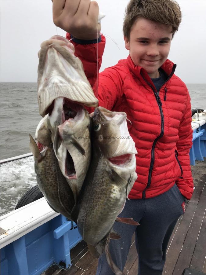 5 lb Cod by Joe from Stratford with his and his dads cods