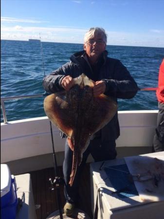 12 lb Undulate Ray by John Johnson