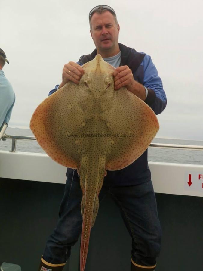 21 lb 7 oz Blonde Ray by Unknown