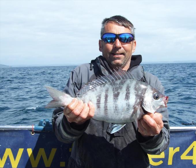 3 lb 4 oz Black Sea Bream by Tim Goble