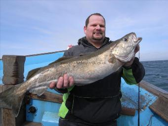 12 lb 2 oz Pollock by Graham Fellows