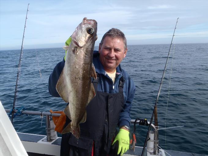 5 lb 6 oz Pollock by Tony Barrett from Doncaster.