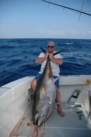 198 lb Big Eye Tuna by Phil Riley