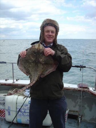 8 lb 8 oz Thornback Ray by Jon (the tree) Wesley