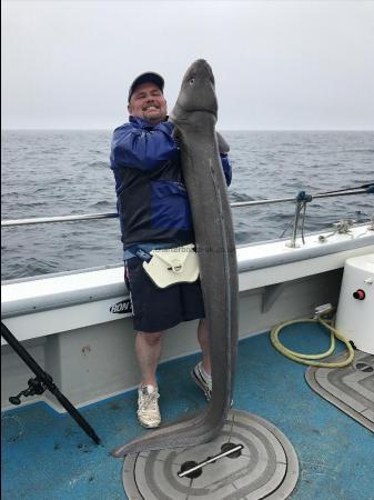 90 lb Conger Eel by Kevin McKie