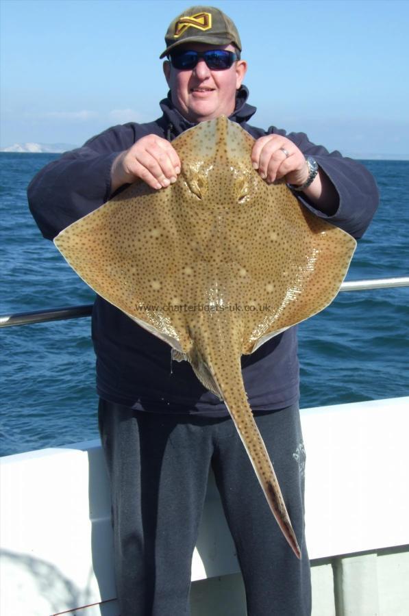15 lb 8 oz Blonde Ray by Mark Slater