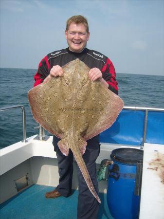 30 lb 2 oz Blonde Ray by charlie brunskill