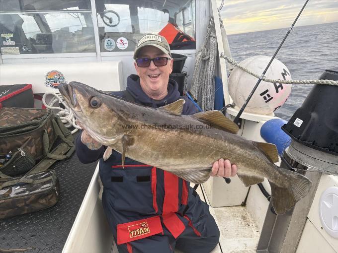 14 lb 15 oz Pollock by Clint Kirby