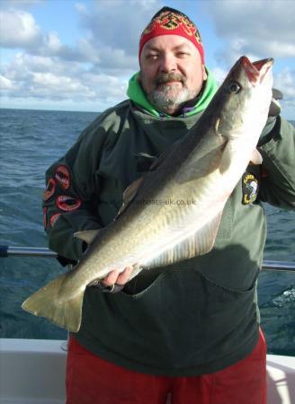 9 lb 6 oz Pollock by Russell Salmon
