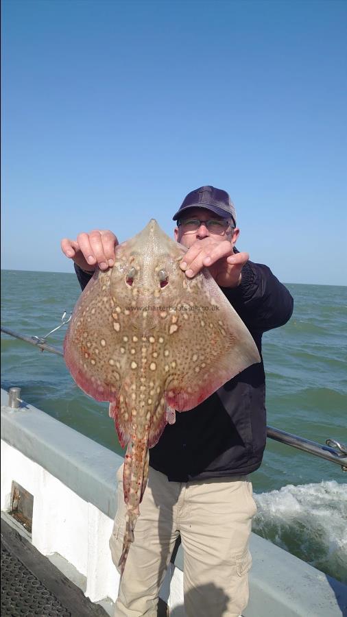 7 lb 7 oz Thornback Ray by Matta from London