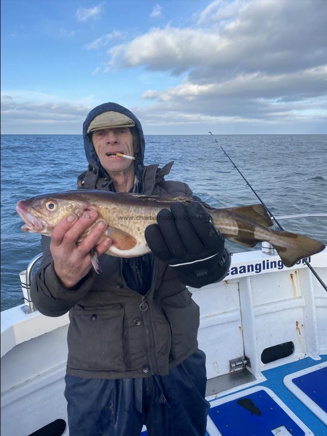 3 lb 2 oz Cod by John.