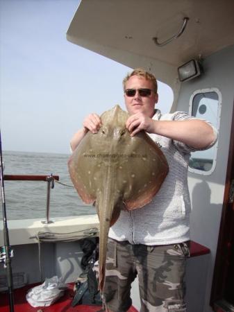 9 lb 12 oz Small-Eyed Ray by Evan Davies