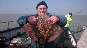 8 lb 6 oz Thornback Ray by Nobby from herne bay