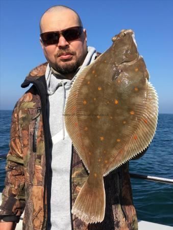 3 lb 5 oz Plaice by Unknown